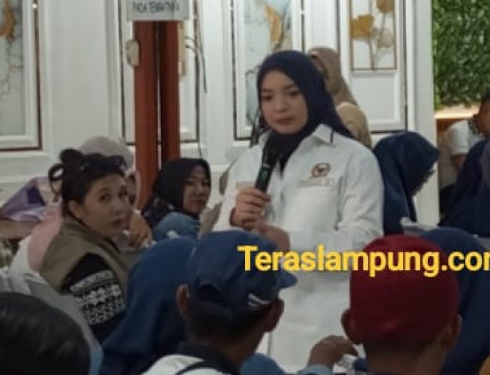 Kunjungi Lampung Utara, Rahmawati Herdian : Komisi IX DPR RI Terus Dorong Pengaktifan Kembali Jutaan PBI JKN