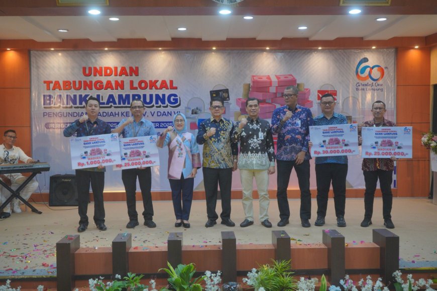 Berhadiah Rp1 Miliar, Bank Lampung Gelar Undian Tabungan Lokal 