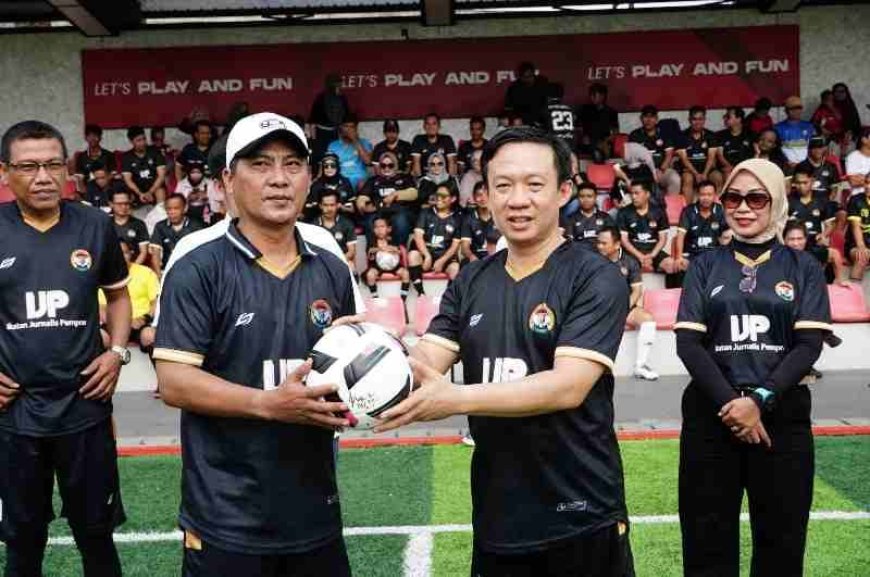 Lewat Mini Soccer, Pemprov Lampung dan Jurnalis Perkuat Sinergi Pembangunan Daerah