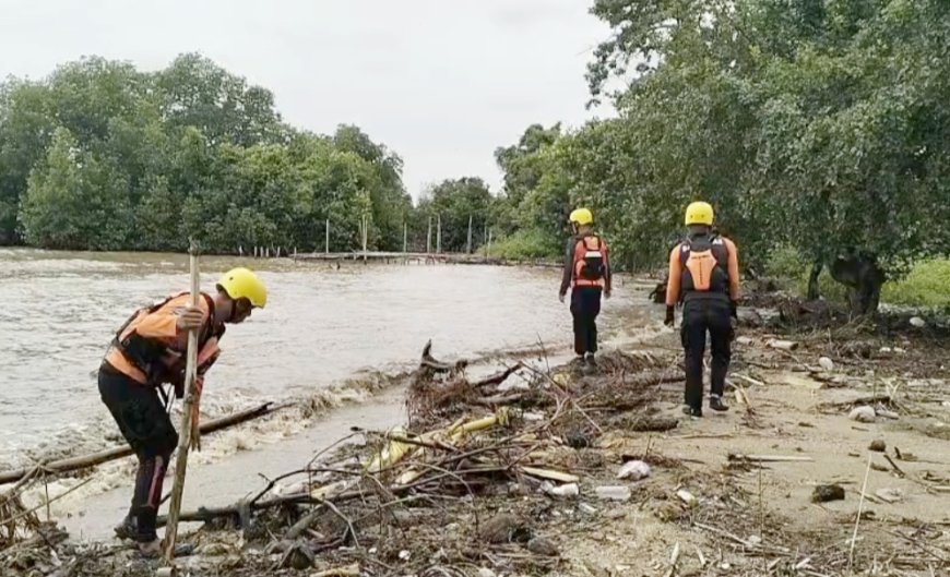 Basarnas Lampung Hentikan Pencarian Warga Hilang di Sungai Ketapang