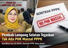 Pemkab Lampung Selatan: Tak Ada PHK Massal PPPK Terkait UU HKPD