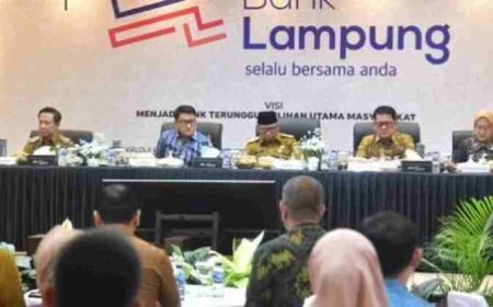 Ketua DPRD Lampung Hadiri Rakor Strategis Bank Lampung