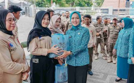 Bakti Sosial Ramadan, TP PKK Provinsi Lampung Salurkan Ratusan Paket Sembako