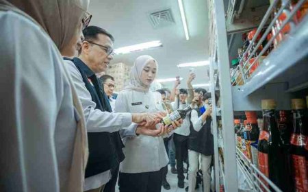 Sidak TPID Lampung Pastikan Harga Stabil dan Pangan Aman Jelang Idulfitri 1447 H