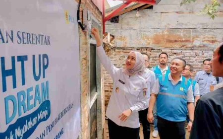 Pemprov Lampung Apresiasi Program Light Up The Dream PT. PLN (Persero) untuk Warga Prasejahtera