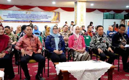 Pemprov Lampung Lepas 42 ASN Purna Bakti, Kadis Perkebunan Intizam Capai Pangkat Tertinggi