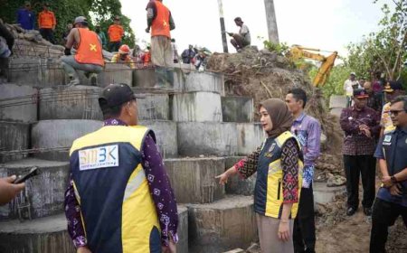 Pemprov Lampung Percepat Perbaikan Longsor Ruas Sp. Umbar–Putih Doh di Kabupaten Tanggamus