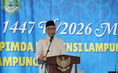 Gubernur Rahmat Mirzani Lakukan Safar Ramadan di Lampung Tengah