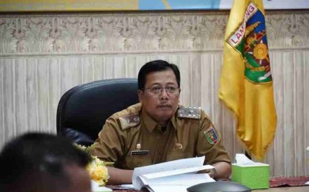 Rakor Inflasi Februari 2026, Pemprov Lampung Dorong TPID Lebih Aktif Awasi Harga Pasar