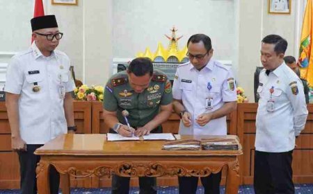 Pemerintah Provinsi Lampung Perkuat Sinergi Daerah Lewat Penandatanganan NPHD 2026