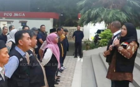 Apel Persiapan Pemantauan Malam Takbiran, Ini Pesan Walikota Bandarlampung