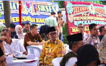 Plh Kadis Kominfo Bandarlampung Hadiri Peresmian Kantor RMOL Lampung