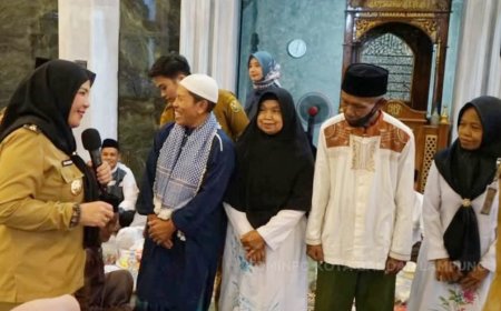 Pemkot Bandarlampung Gelar Safari Ramadan di Sukarame, Salurkan Bantuan Rp100 Juta