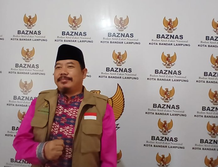 Baznas Kota Bandarlampung Tetapkan Zakat Fitrah Idul Fitri 2026 Sebesar Rp37.500