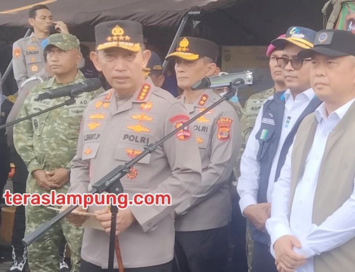Tinjau Pelabuhan Bakauheni, Kapolri: Puncak Arus Balik Lebaran 2026 Sudah Terlewati