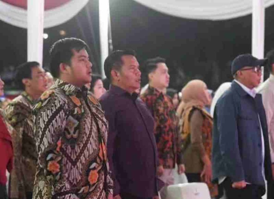 Anggota DPRD Lampung Rahmat Visa Hadiri Pentas Seni Budaya Kodam XXI/Radin Inten