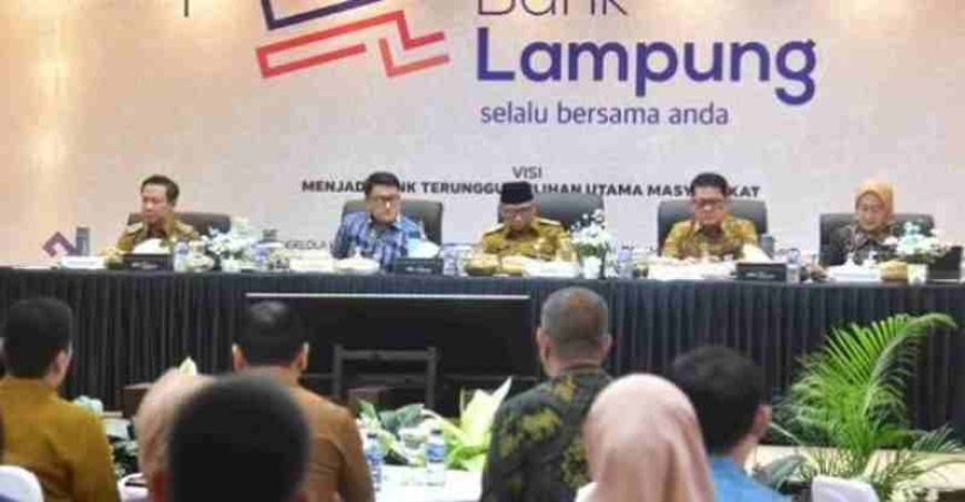 Ketua DPRD Lampung Hadiri Rakor Strategis Bank Lampung