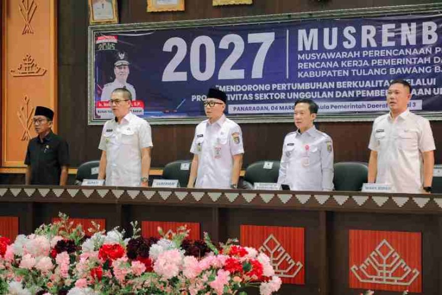 Musrenbang RKPD 2027 Tekankan Sinergi dan Aksi Nyata Perkuat Ekonomi Desa di Kabupaten Tubaba