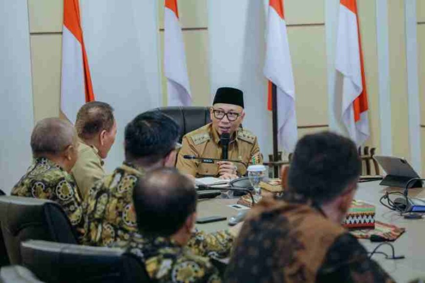 Gubernur Mirza Dorong Penguatan Lintas Sektor dalam Percepatan Hilirisasi Komoditas dan Pembangunan Berbasis Desa