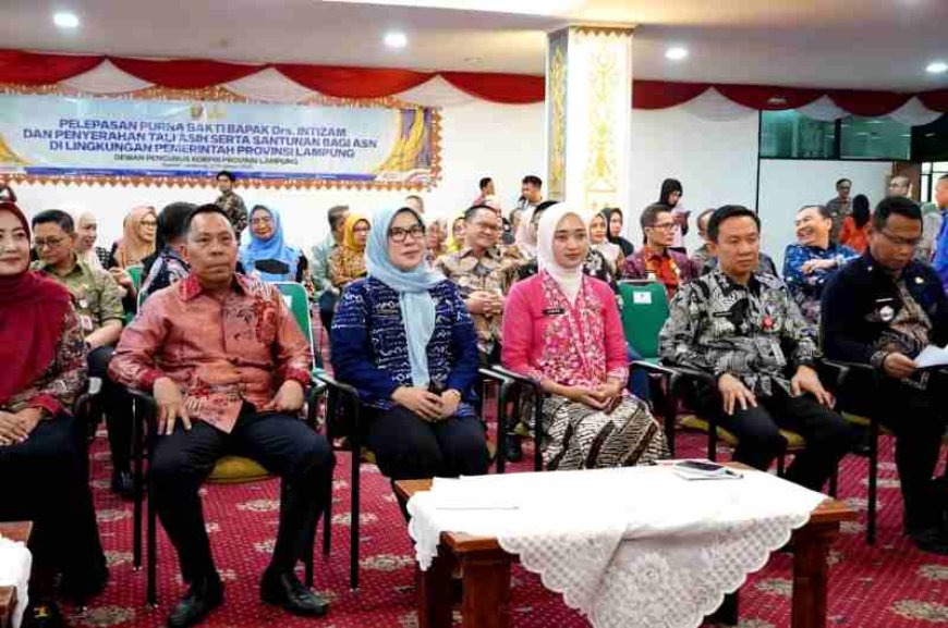 Pemprov Lampung Lepas 42 ASN Purna Bakti, Kadis Perkebunan Intizam Capai Pangkat Tertinggi