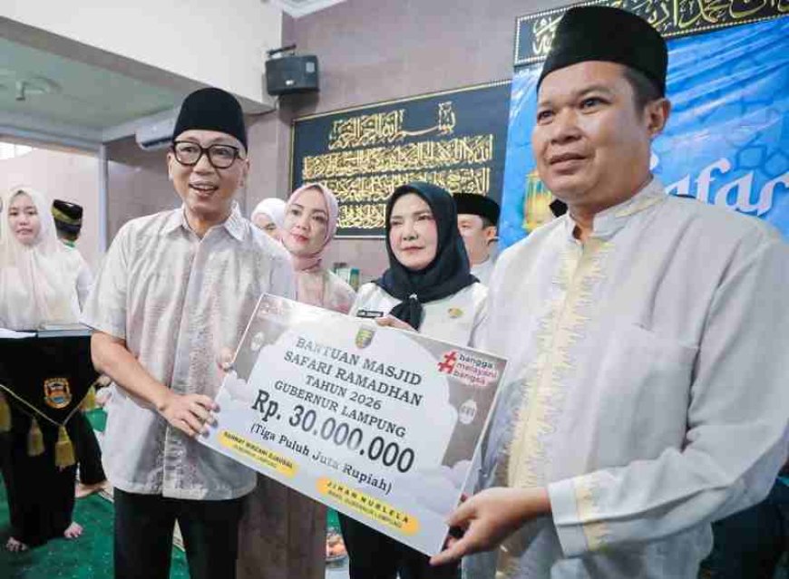 Gubernur Rahmat Mirzani Djausal Ajak Masyarakat Tumbuhkan Semangat Gotong Royong Membangun Daerah