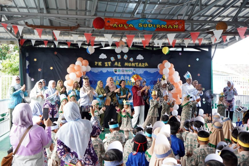 TK di Lampung Selatan Didorong “Naik Kelas”, Zita Anjani Tunjuk Al-Mumtaza sebagai Role Model