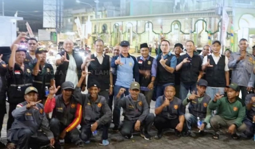 Pemkot Bandarlampung Pantau Malam Takbiran di Masjid Taqwa