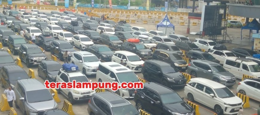 Puncak Arus Balik Gelombang Kedua di Pelabuhan Bakauheni: 111 Ribu Orang dan 26 Ribu Kendaraan Kembali ke Pulau Jawa