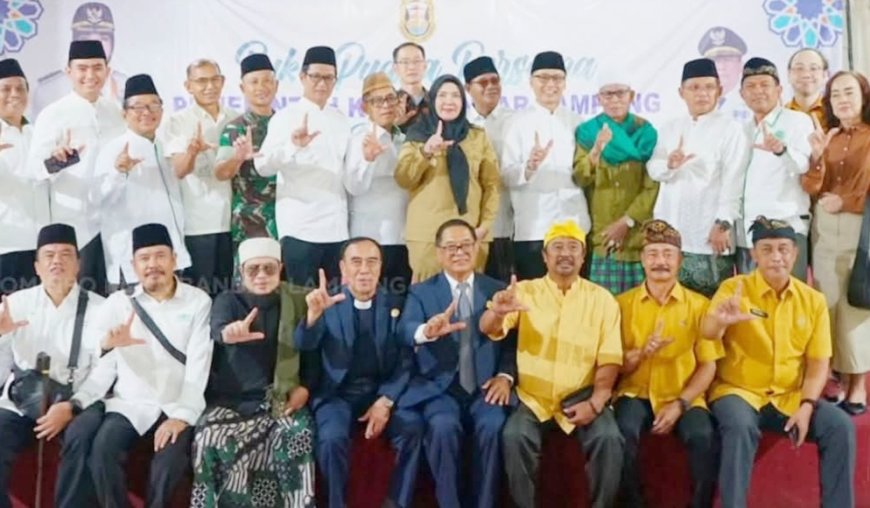 Wali Kota Eva Dwiana Buka Puasa Bersama Organisasi Keagamaan di Masjid Al-Furqon