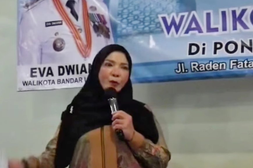 Pemkot Bandarlampung Gelar Safari Ramadan di Pesantren Bustanul Falah, Salurkan Bantuan Rp100 Juta