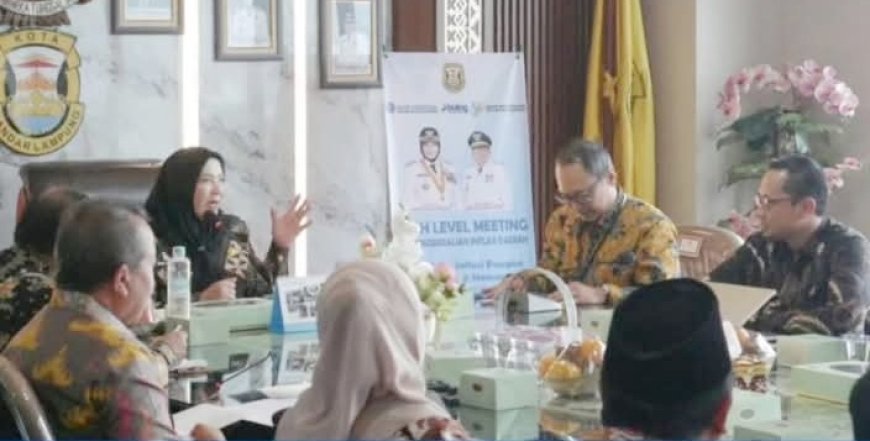 Wali Kota Bandarlampung Pimpin Rapat TPID, Waspadai Lonjakan Harga Jelang Hari Besar