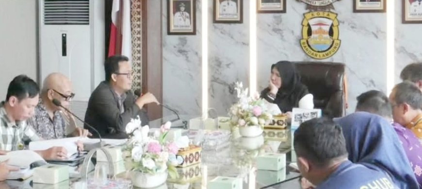 Wali Kota Bandarlampung Bahas Kerja Sama Pertanahan dengan BPN