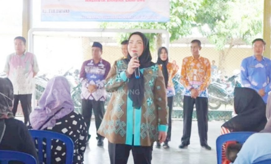 Pemkot Bandar Lampung Salurkan Bantuan Beras Ramadan di Teluk Betung Barat