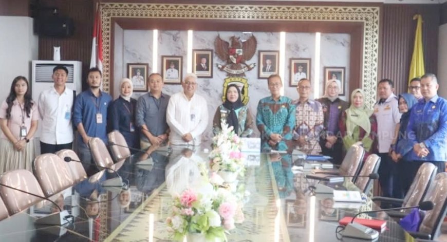 Wali Kota Bandarlampung Terima Kunjungan Kepala Divre IV PT KAI Tanjungkarang