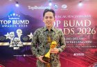 Tirta Jasa Lampung Selatan Raih TOP BUMD Awards 2026 Bintang 4, Bupati Egi Jadi Pembina Terbaik
