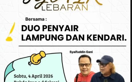 Malam Ini, Syair Lebaran Hadir di TikTok Talk Bersama Isbedy dan Syaifuddin
