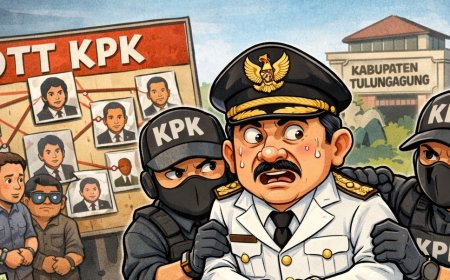 KPK Tangkap 16 Orang dalam OTT Bupati Tulungagung