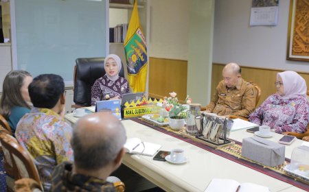 Wagub Lampung Terima EDF, Bahas Pengelolaan Rajungan Berkelanjutan