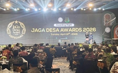 Bupati Lampung Selatan Hadiri Jaga Desa Award 2026