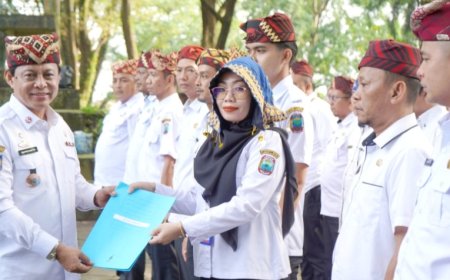 Puluhan Pejabat Lampung Selatan Dilantik di Kawasan Wisata Way Belerang
