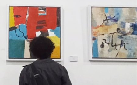Catatan Pameran Lima Pelukis Abstrak Semarang