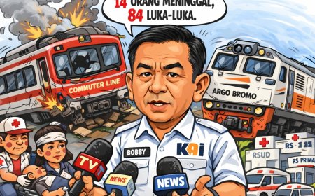 Tabrakan Commuter Line dan KA Argo Bromo, 14 Orang Tewas