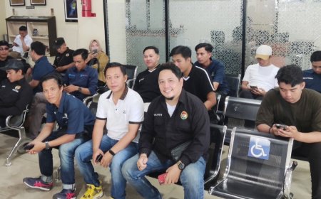 Puluhan Wartawan Laporkan Dugaan Ancaman ke Polresta Bandarlampung