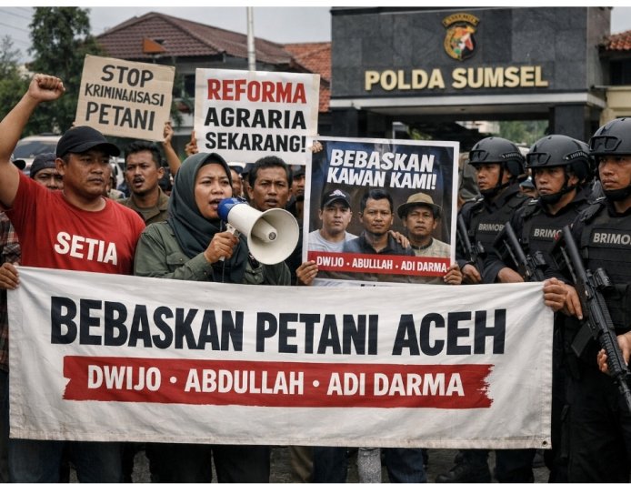 KPA Kecam Penangkapan Petani Aceh, Tiga Orang Masih Ditahan