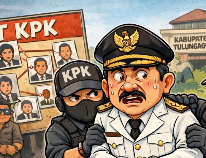 KPK Tangkap 16 Orang dalam OTT Bupati Tulungagung