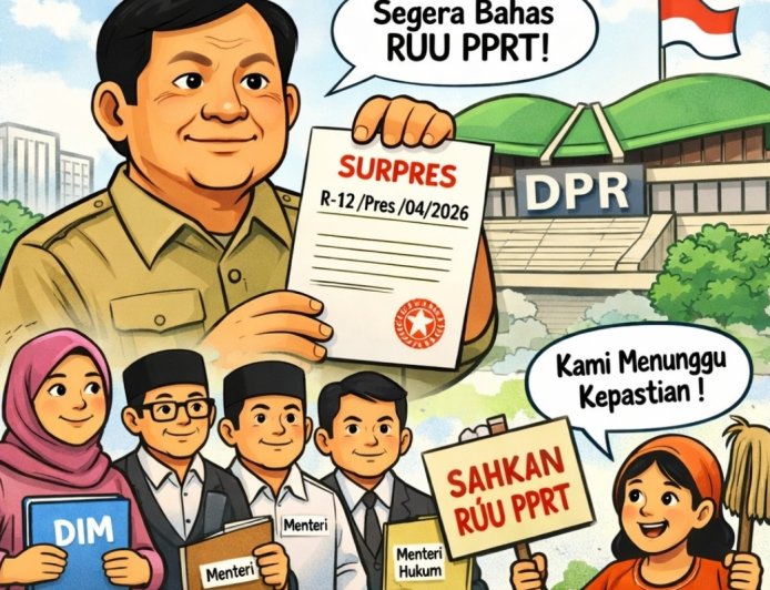 Prabowo Terbitkan Surpres RUU PPRT, Pemerintah Diminta Segera Bahas DIM