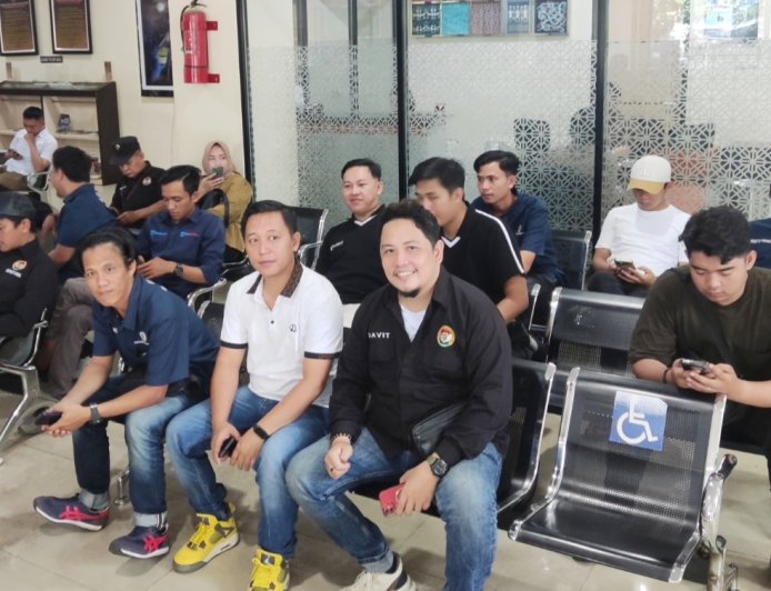 Puluhan Wartawan Laporkan Dugaan Ancaman ke Polresta Bandarlampung