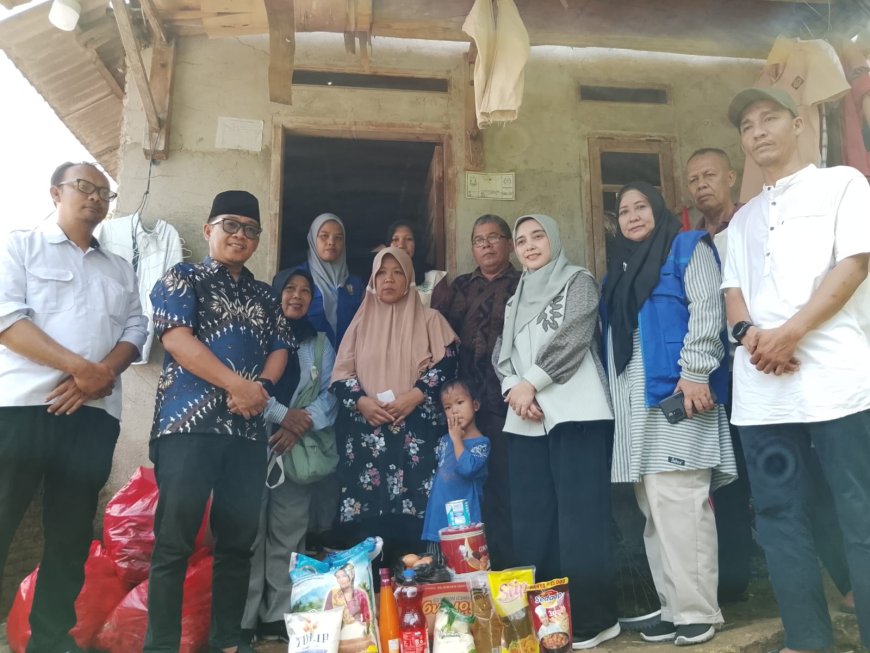 Respons Laporan di Media Sosial, Camat Panjang Tinjau Warga dan Usulkan Bedah Rumah