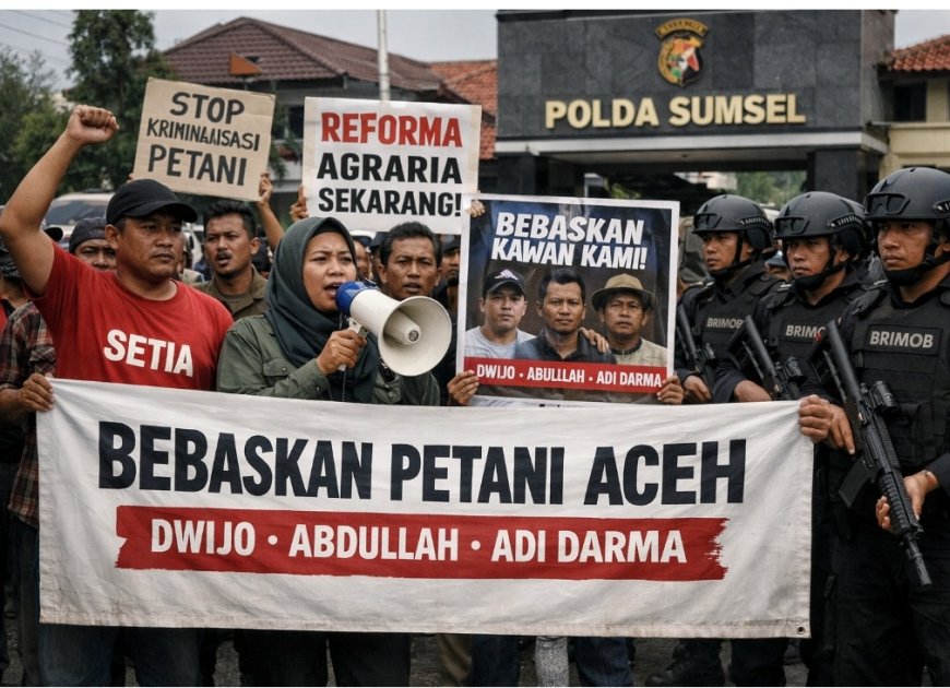 KPA Kecam Penangkapan Petani Aceh, Tiga Orang Masih Ditahan