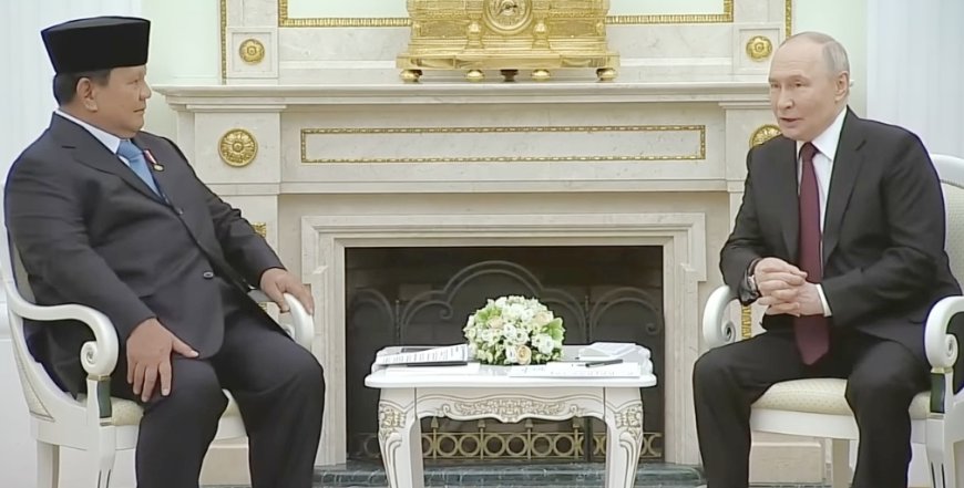 Prabowo–Putin Bertemu 5 Jam di Kremlin, Sepakati Penguatan Kerja Sama Energi dan Industri